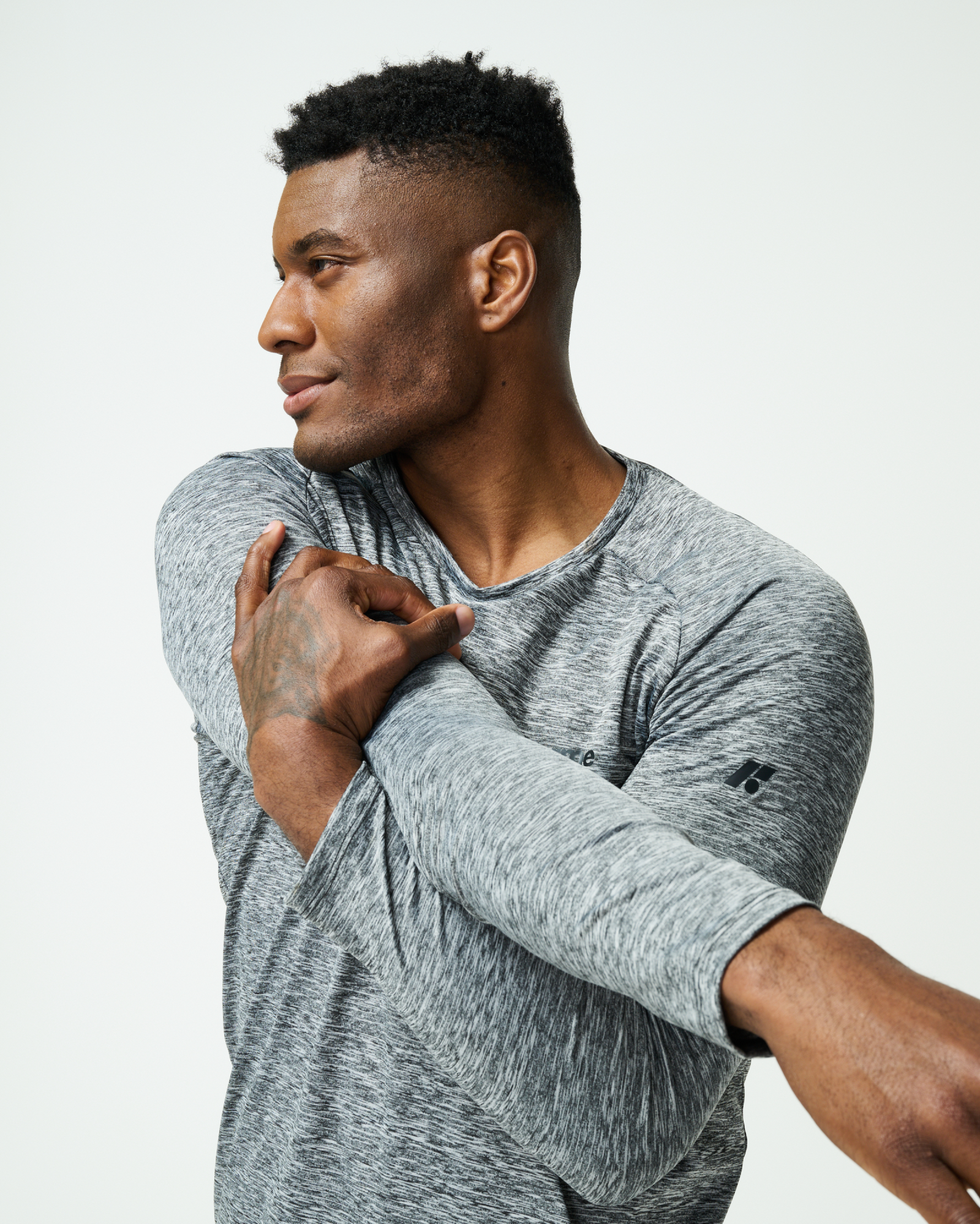 トップス ENOF ace long sleeve shirt brown ENOF ace long sleeve