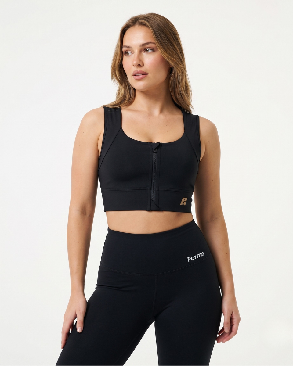 Forme Collagen Power Zip Bra